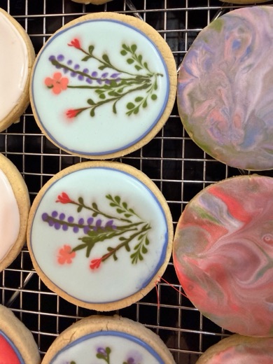 Hand-painted summer florals
